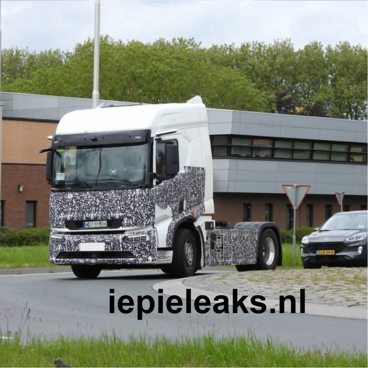 New BYD truck on test
